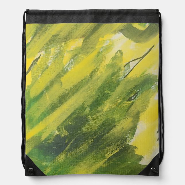 Abtract Drawstring Bag (Front)
