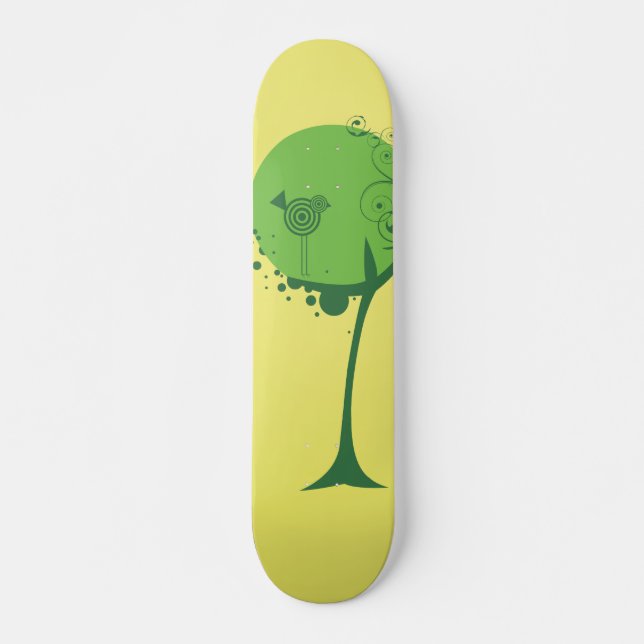 Abtract tree Skateboard Deck (Front)