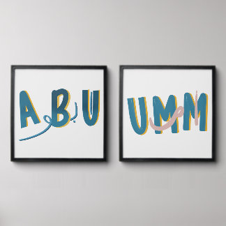 Abu and Umm Peel And Stick Photo Tile