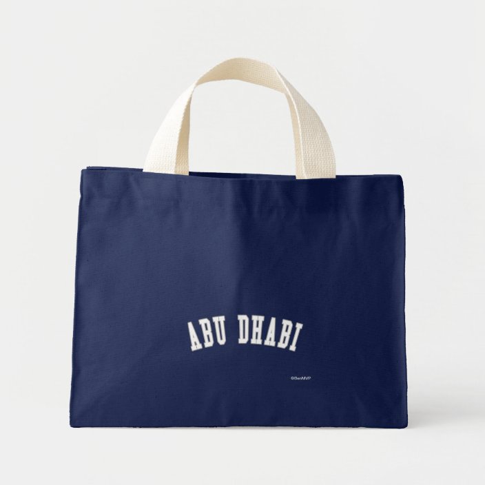 Abu Dhabi Canvas Bag