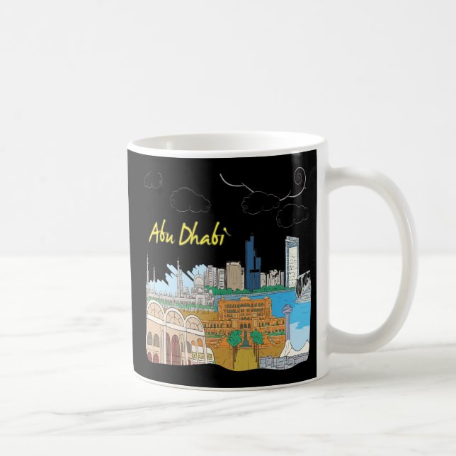 Abu Dhabi Coffee Mug (Right)
