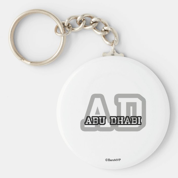 Abu Dhabi Key Chain