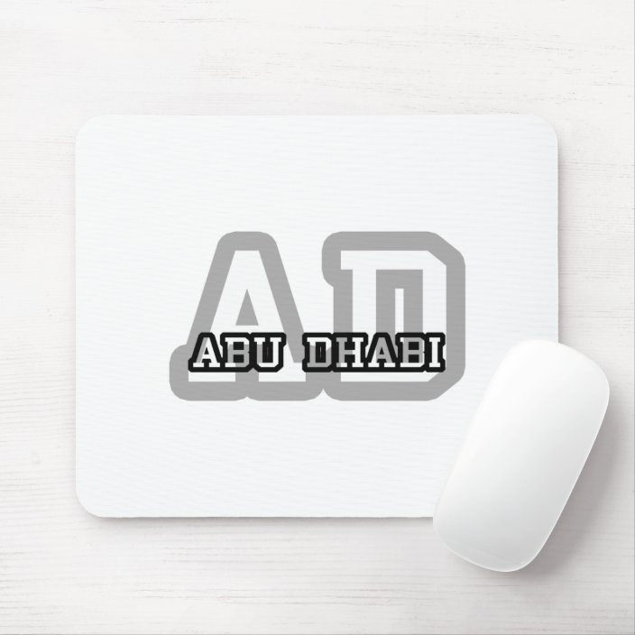 Abu Dhabi Mouse Pad