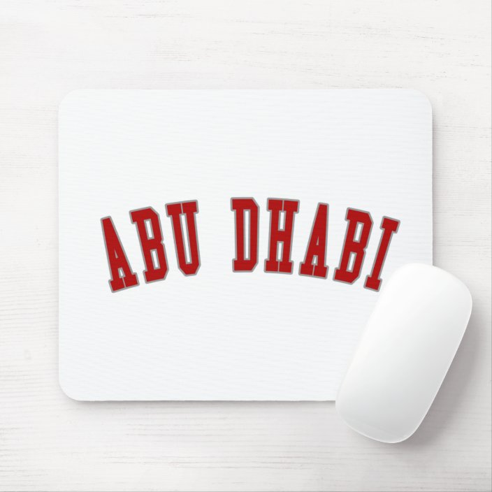 Abu Dhabi Mousepad