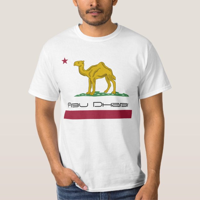 Abu Dhabi not California Republic T-Shirt (Front)