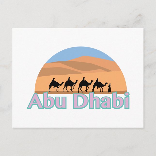 Abu Dhabi Postcard (Front)