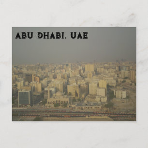 Abu Dhabi postcard - UAE