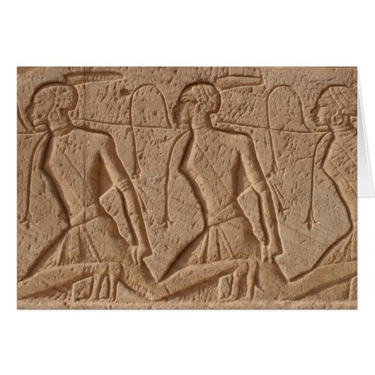 abu simbel carving cards (Front Horizontal)