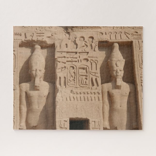 abu simbel hieroglyphics jigsaw puzzle (Horizontal)