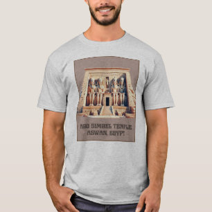 Abu Simbel Temple in Aswan, Egypt T-Shirt