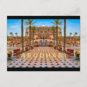 Abudhabi - Palace Postcard