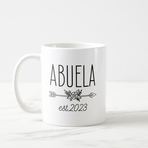Abuela 2023 For Spanish Grandma Grandparents set Coffee Mug