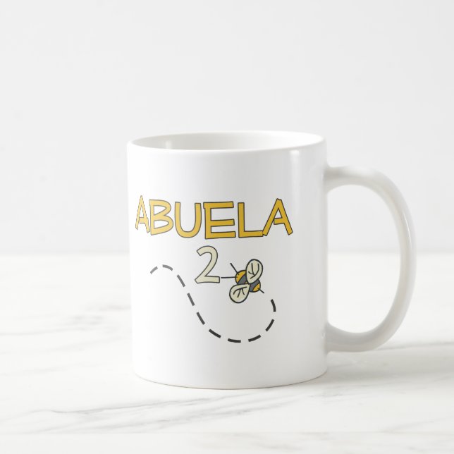 Abuela 2 Bee Coffee Mug (Right)
