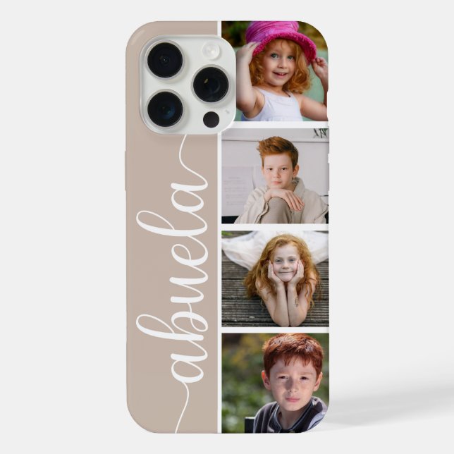 Abuela 4 Photo Iphone Case (Back)