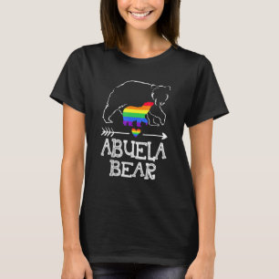Abuela Bear Proud Mom Rainbow Flag Lgbt Pride 1 T-Shirt