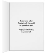 Abuela Birthday - Best Abuela in the World (Inside (Right))