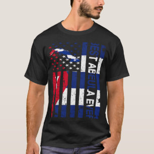 Abuela Cuban Grandma  Cuba USA American Mother's D T-Shirt