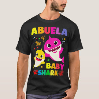 Abuela Of The Baby Shark Birthday Abuela Shark T-Shirt