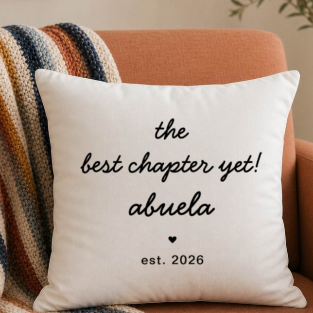 Abuela Pillow Gift | Best Chapter Yet (Creator Uploaded)