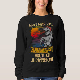 Abuela Rex Dinosaurs Mommy Saurus Sweatshirt