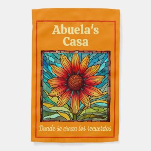 Abuela's Casa Customizable Garden Flag