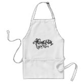 M.I.L.F. white text Apron for Sale by SierraDynamic