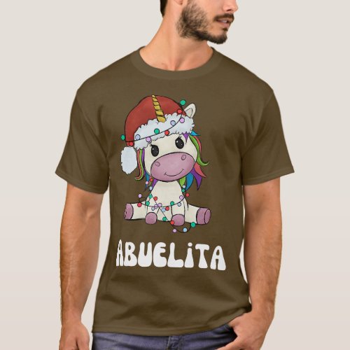 Abuelita Christmas Grandma Mexican Espanol Spanish T_Shirt