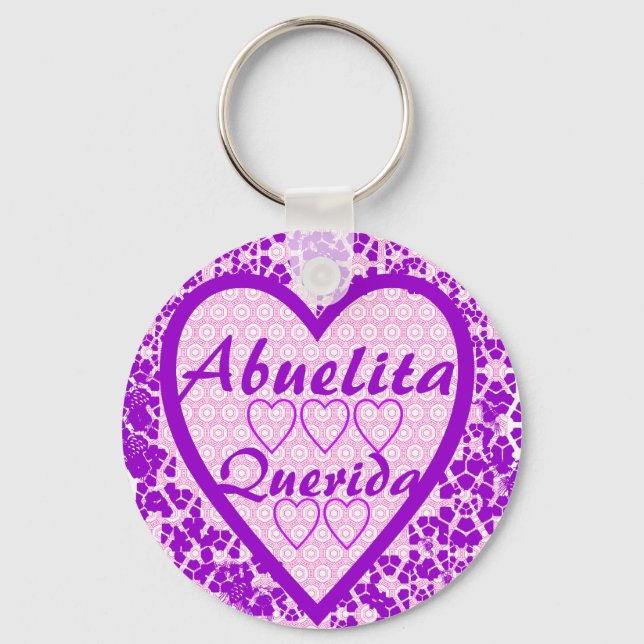 Abuelita Querida Keychain (Front)