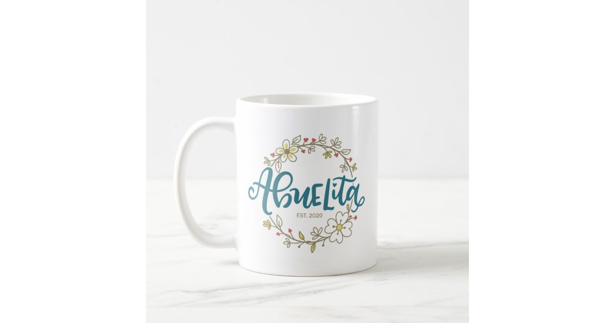 La Mejor Abuela Del Mundo Mug, Personalized Mother Gift, Spanish