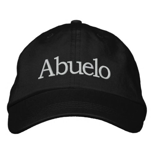 Abuelo Embroidered Hat