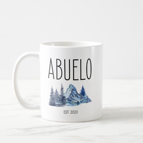  Abuelo Est 2023 Regalos Para Abuelo Spanish Coffee Mug