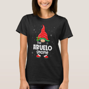 Abuelo Gnome Matching Family Group Christmas Party T-Shirt
