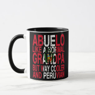Abuelo Peruvian Grandpa Peruvian Father's Day Mug