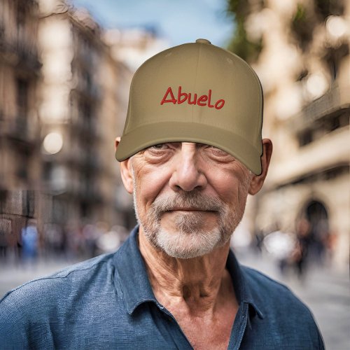  Abuelo _ Spanish grandpa Embroidered Baseball Cap