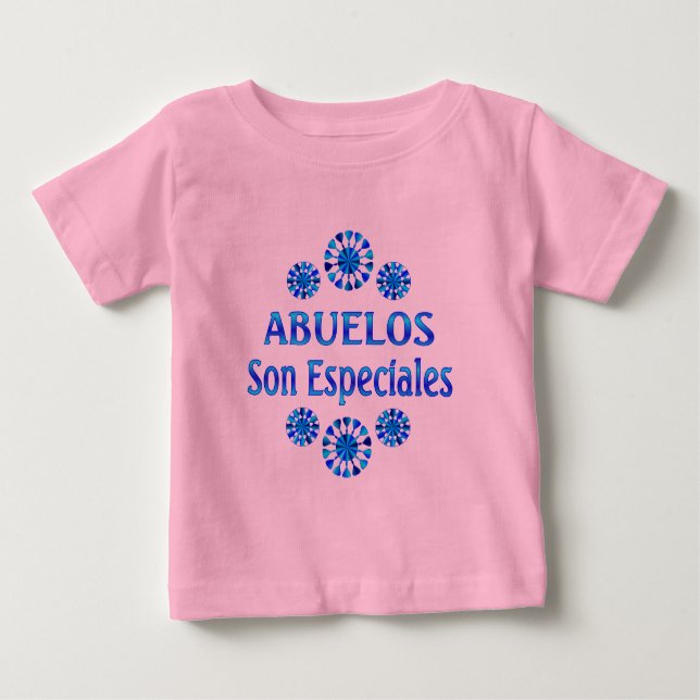 Abuelos son Especiales Baby T-Shirt (Front)