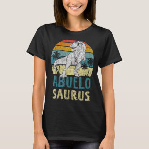 Abuelosaurus T Rex Dinosaur Abuelo Saurus Family M T-Shirt