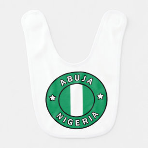 Abuja Nigeria Baby Bib