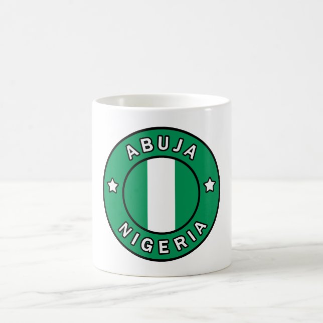 Abuja Nigeria Coffee Mug (Center)