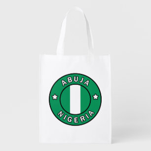 Abuja Nigeria Grocery Bag