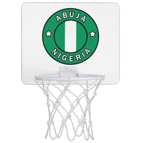 Abuja Nigeria Mini Basketball Hoop