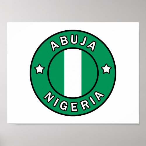 Abuja Nigeria Poster