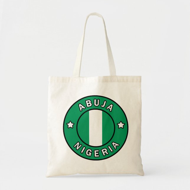 Abuja Nigeria Tote Bag (Front)