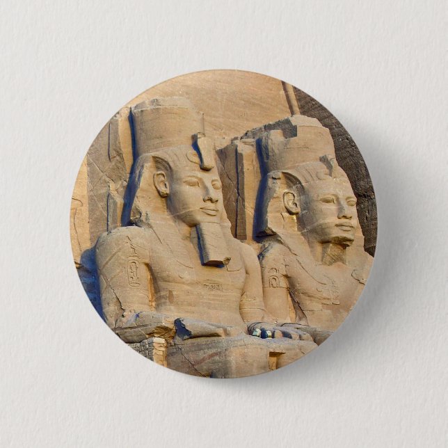 Abul Simbel (2) Pinback Button (Front)