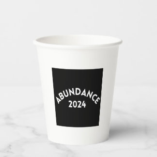 Abundance 2024 - Paper Cup 