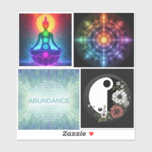 Abundance and Balance Sticker