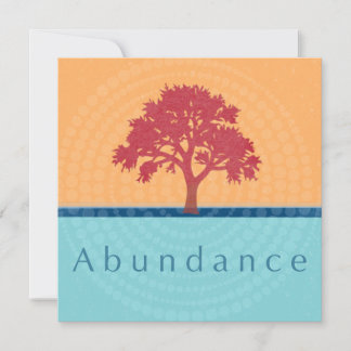 Abundance Art Card