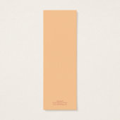 Abundance Bookmark (Back)