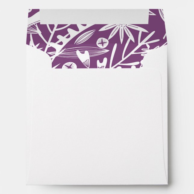 Abundance Botanical Berry Envelope (Back (Bottom))