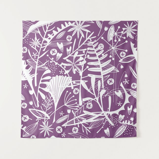 Abundance Botanical Berry Tapestry (Front)