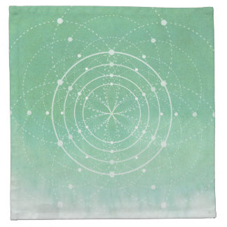 Abundance Crystal Grid Cloth Napkin